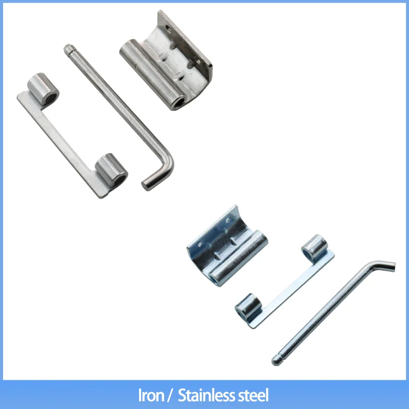 

(10pcs)Removable Hinge Made Of 304 Stainless Steel Or Iron For Welding Concealed Hinges In Distribution Boxes