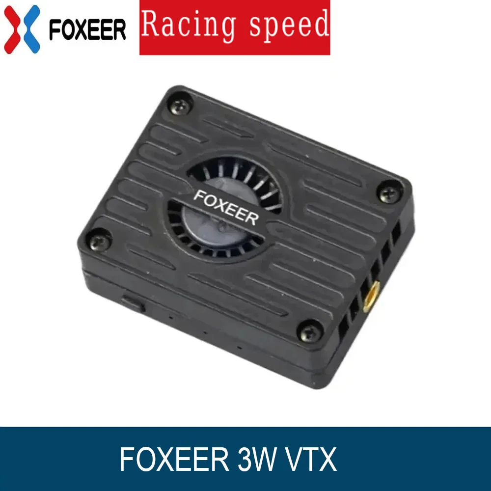 

FOXEER 5.8G Reaper Extreme 3W 72CH VTX 25 мВт/200 мВт/500 мВт/1,5 Вт/3 Вт Регулируемый для дальнего радиоуправляемого дрона FPV