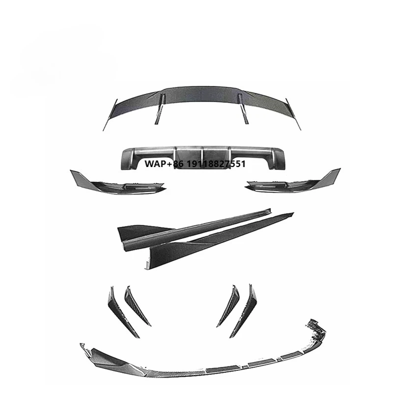 G80 M3 G82 M4 M Performance Style Carbon Fiber Bodykit Front Lip Side Skirts Diffuser Spoile for G80 G82 2020-2025