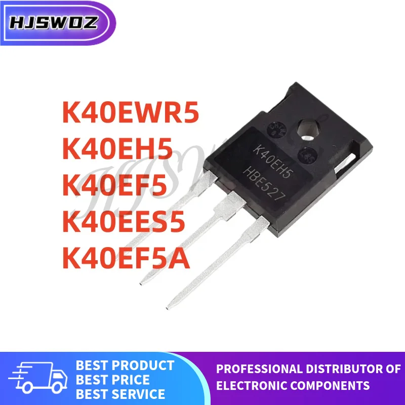 Image of 5 Stück/ K40EWR5 K40EH5 K40EF5 K40EES5 K40EF5A IKW40N65WR5 IKW40N65H5 IKW40N65ES5 TO-247 IGBT-Röhre