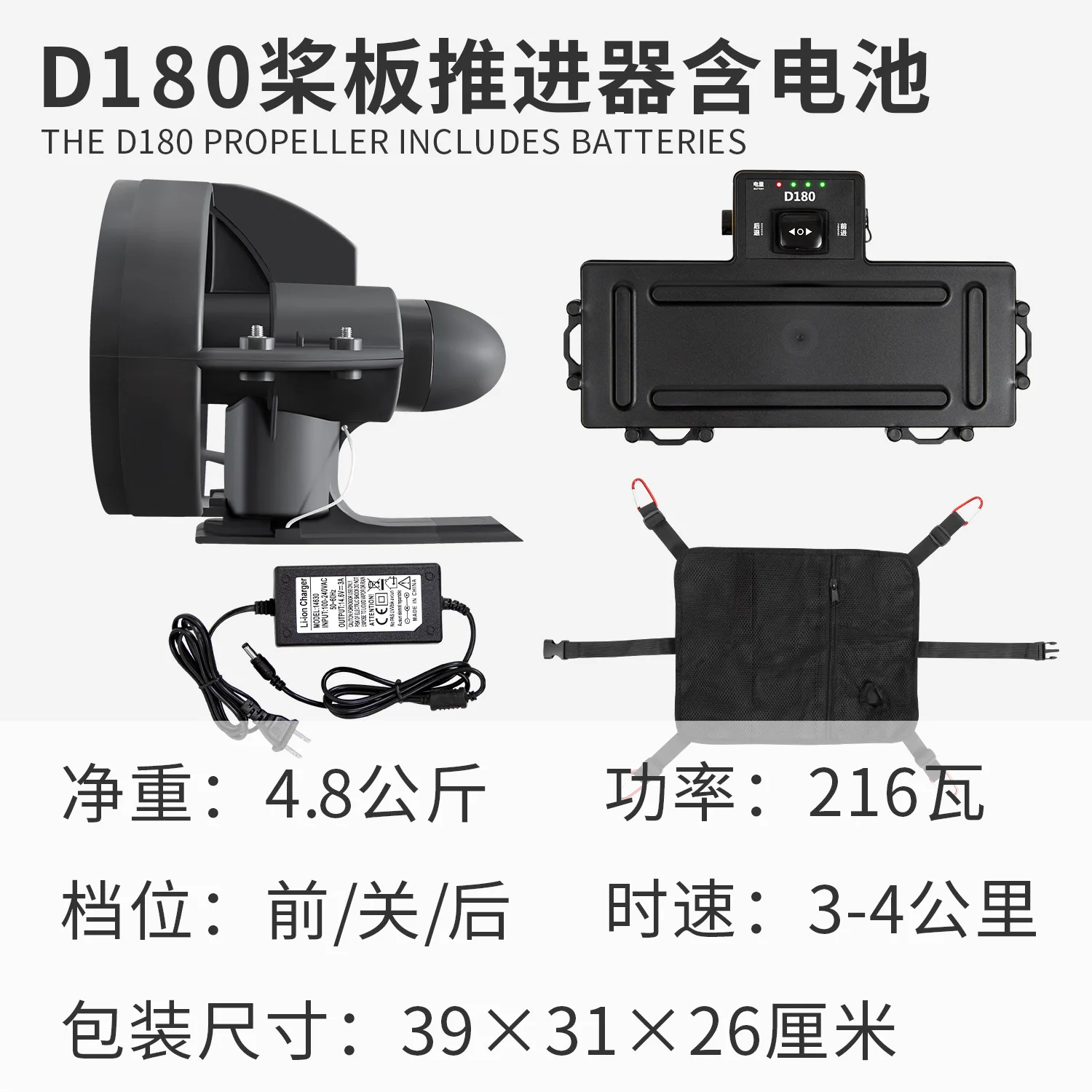 Kajakpropeller Unterwasserstrahlruder