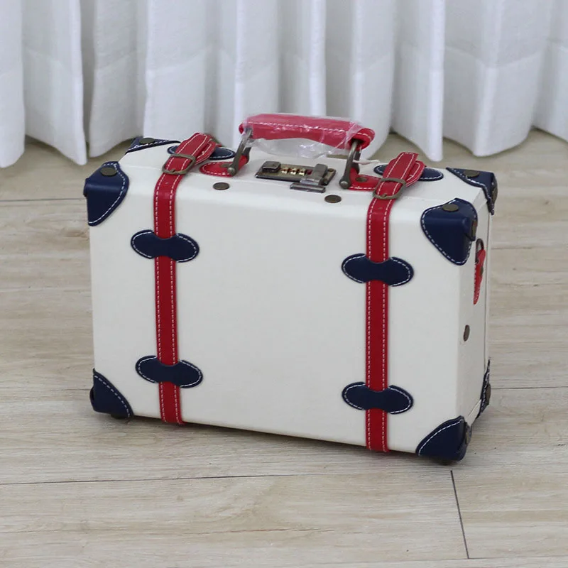 Female Makeup Suitcase Mini Box Portable Small Travel Bag Cosmetic Storage Box New Large Capacity Small Carry on Hand Luggage