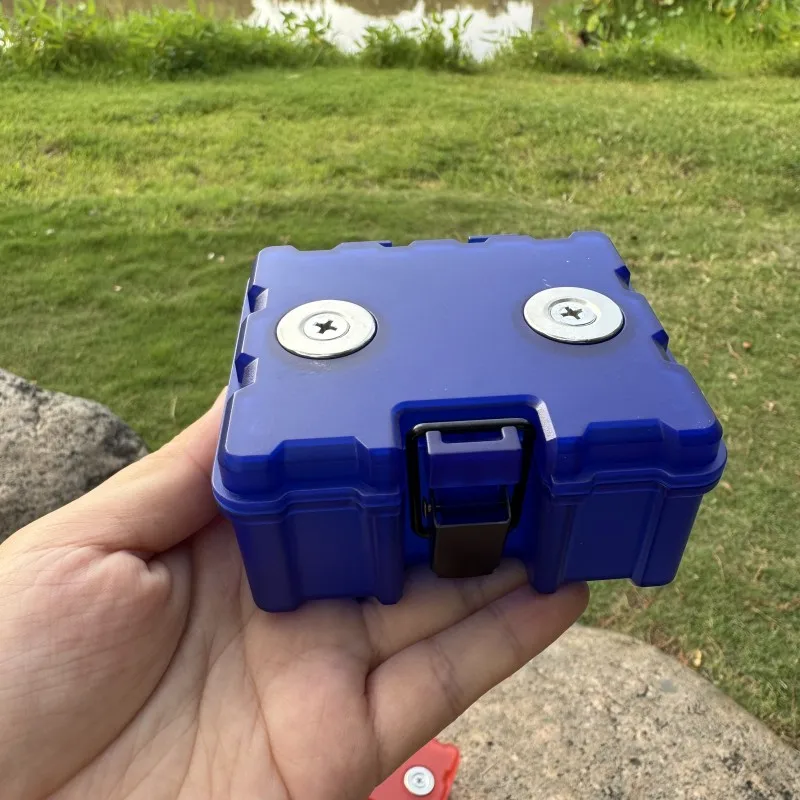 Сильный магнитный держатель для ключей, держатель для ювелирных изделий, сейф, контейнер, водонепроницаемый, нержавеющий, под автомобилем, секретная запасная коробка для улицы