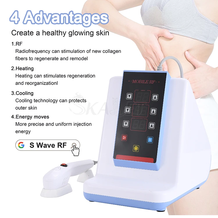 New Arrival Electrode RF Cooling Heating Machine for Skin Firming Lifting Improving