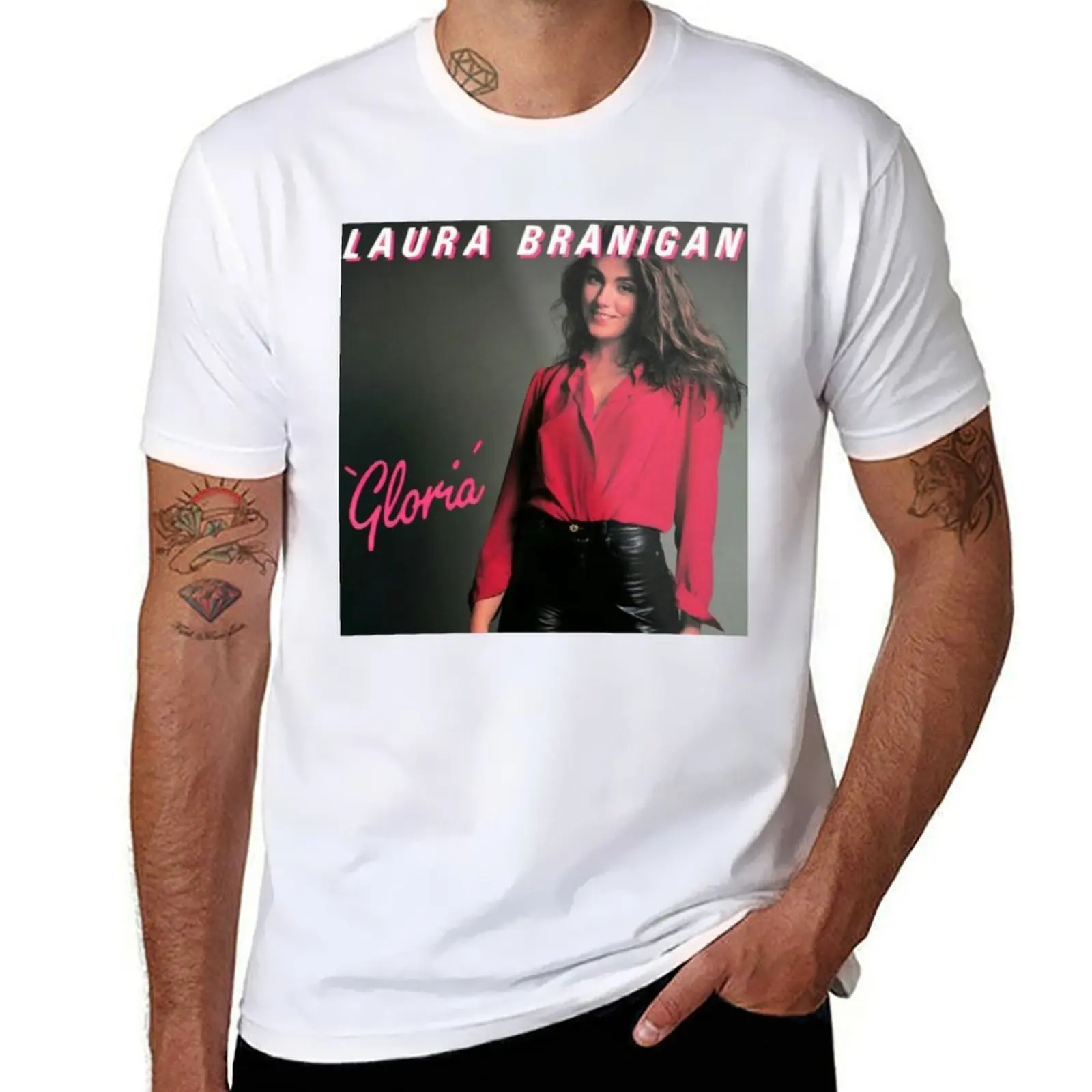 

Laura Branigan gloria T-Shirt t shirts for man graphic tees t shirts for man cotton funny T-Shirt
