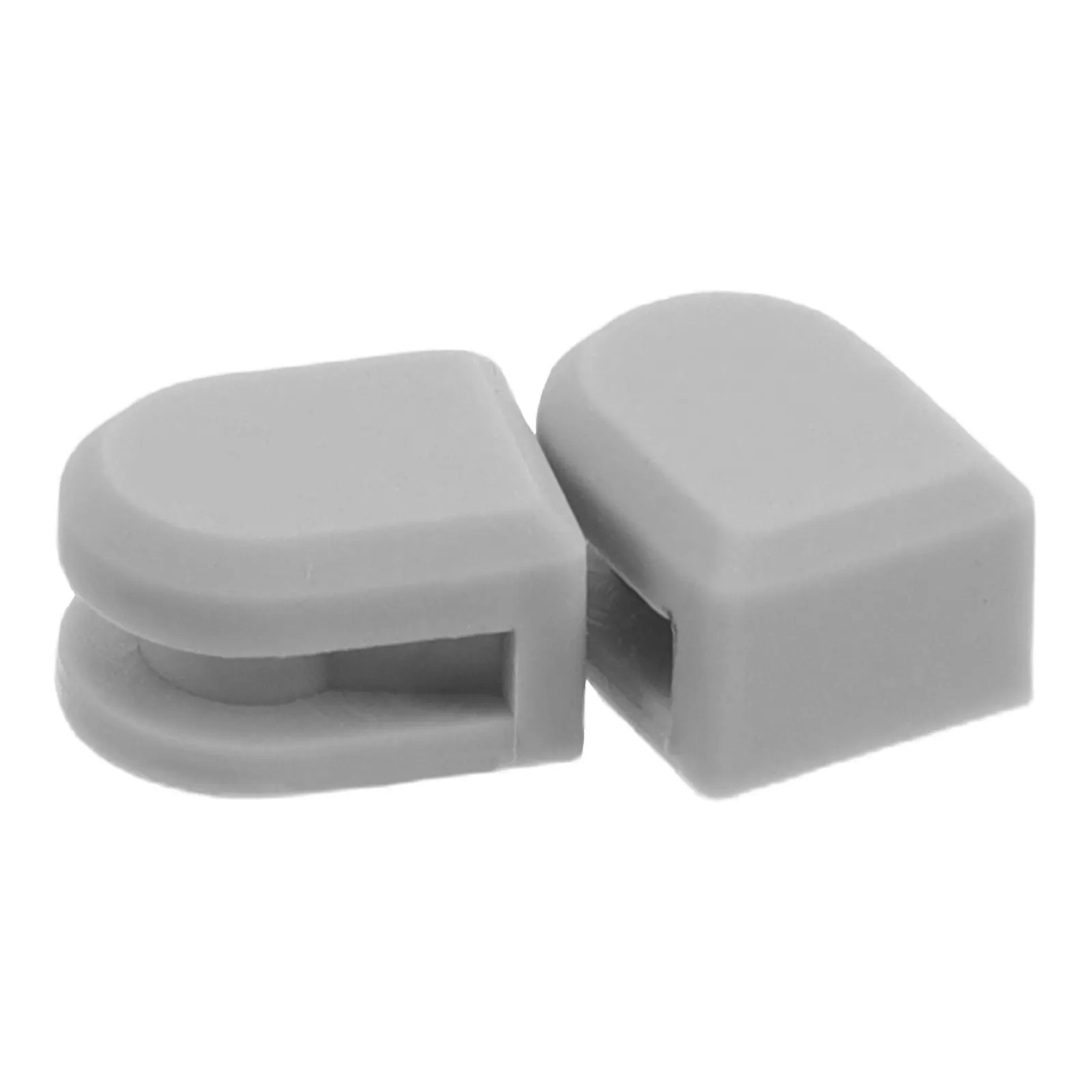 Transparent Silicone Turntable Isolation Feet, 2pcs Anti-Vibration Soundproof Pads for Vinyl Record Players