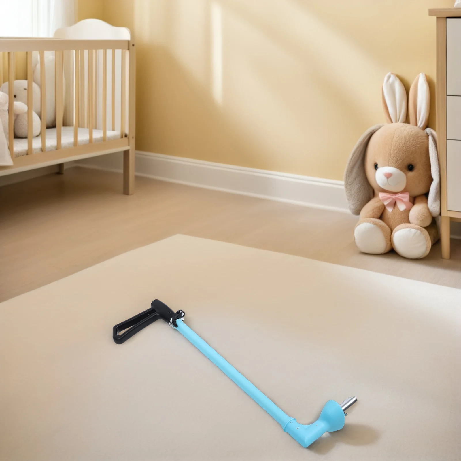 Folding Scooter Push Handle Compatible With Cooghi Foldable Wagons Ergonomic Stroller Attachment Grip For Toddler Push Car Bar