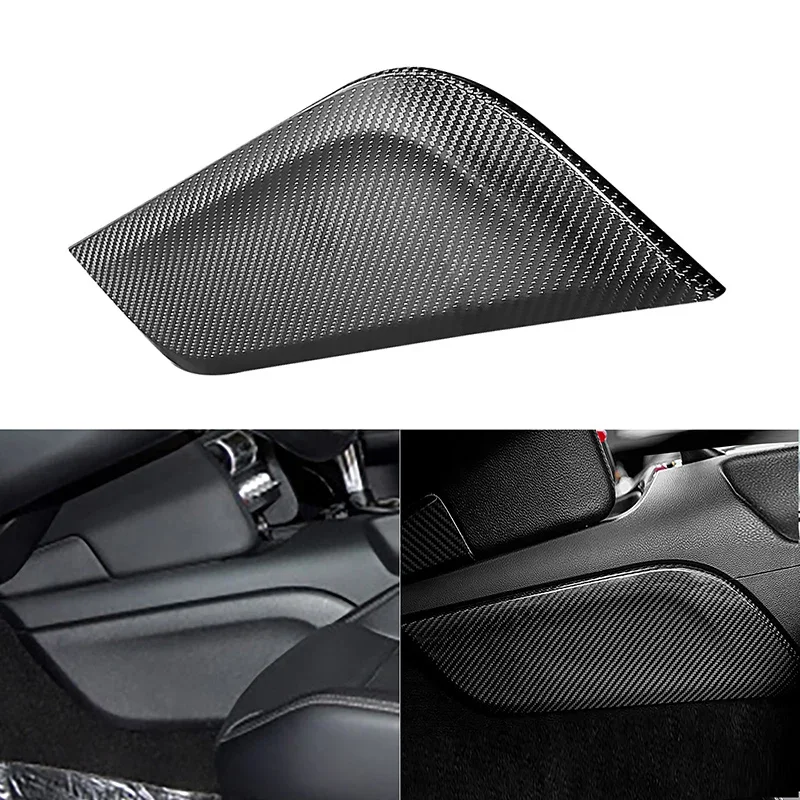 

Car Side Center Console Trim Panel Cover for Ford Mustang 2015-2017 Carbon Fiber Door Panels Decorative Frame Sticker