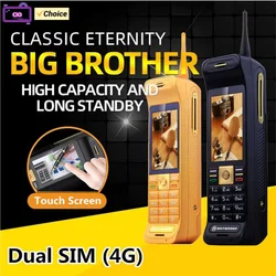 C10 Big Brother LTE 4G Touchscreen Mobile Phone Super-long Standby 2.6inches Dual SIM Card Loud Voice Unlocked Cellphone