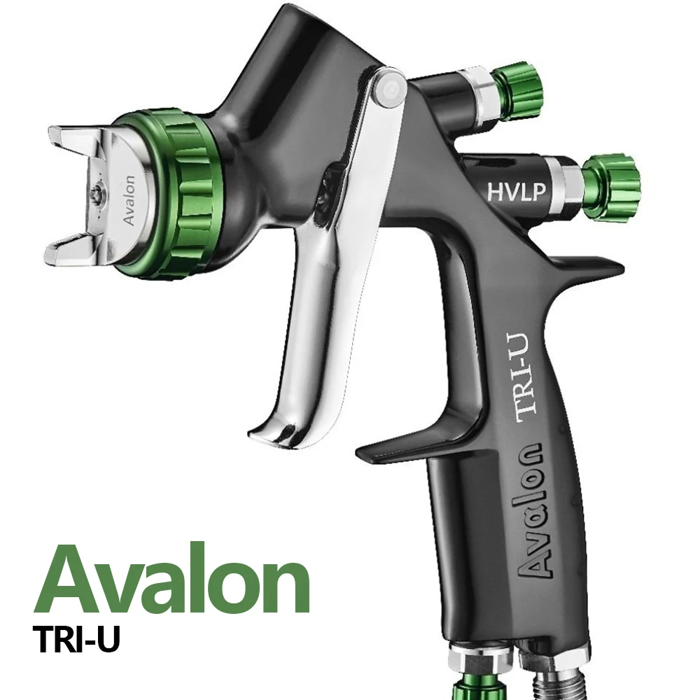 Imagem -06 - Avalon Tri-u Pistola de Pintura Pneumática Alta Atomização Baixa Pressão Tinta Verniz 13 Milímetros 14 Milímetros A50 A60