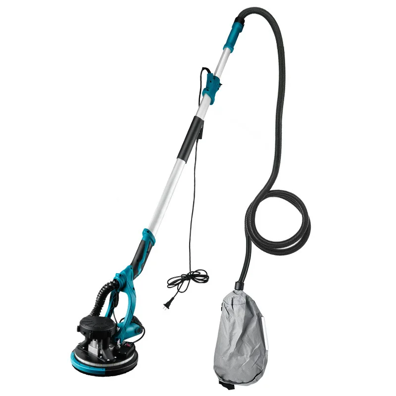 Wall grinder, dust-free wall plaster, and sanding machine