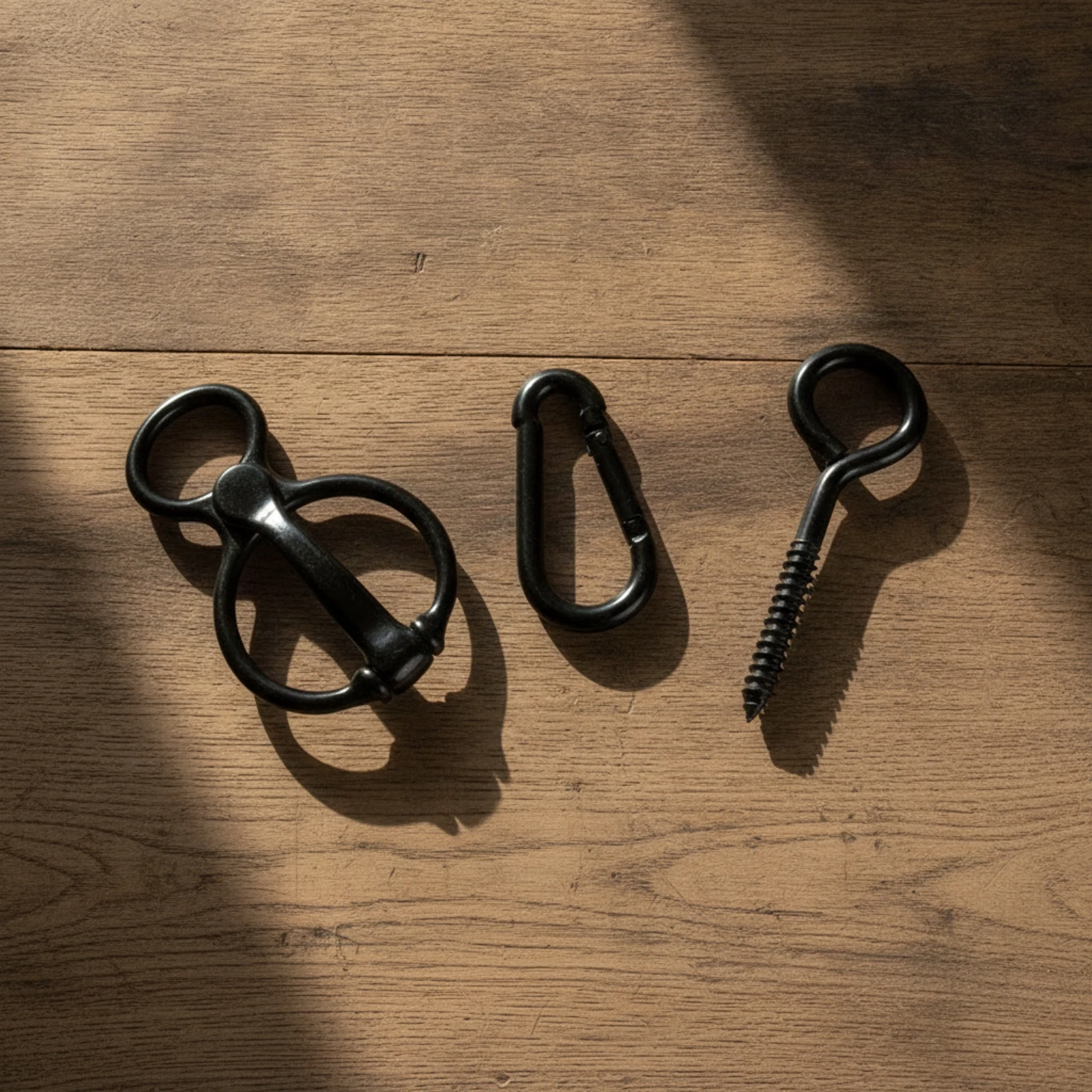 3 Pieces Horse Tie Loop with Bolt Screw-in Hitching Loop Tying Kit Easy to Install Hardware Multi-Purpose for Farmers, Barns