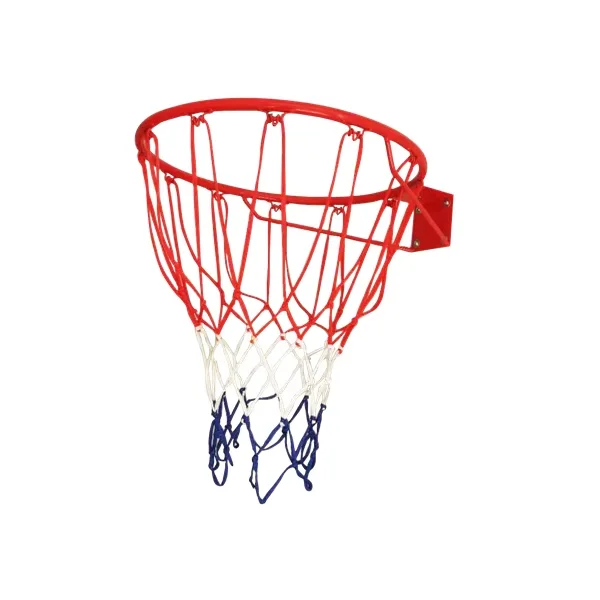 

Portable Heavy-Duty Competition Basketball Net White Polyester Hoop for Sports Fans