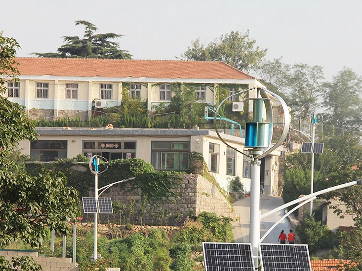 Q نوع مولد تربيني الرياح توربينات الرياح ذات المحور الرأسي