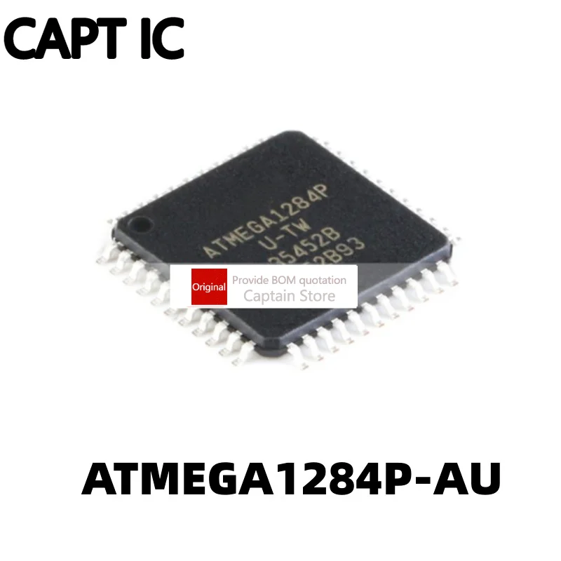 

5PCS ATMEGA1284P-AU TQFP44