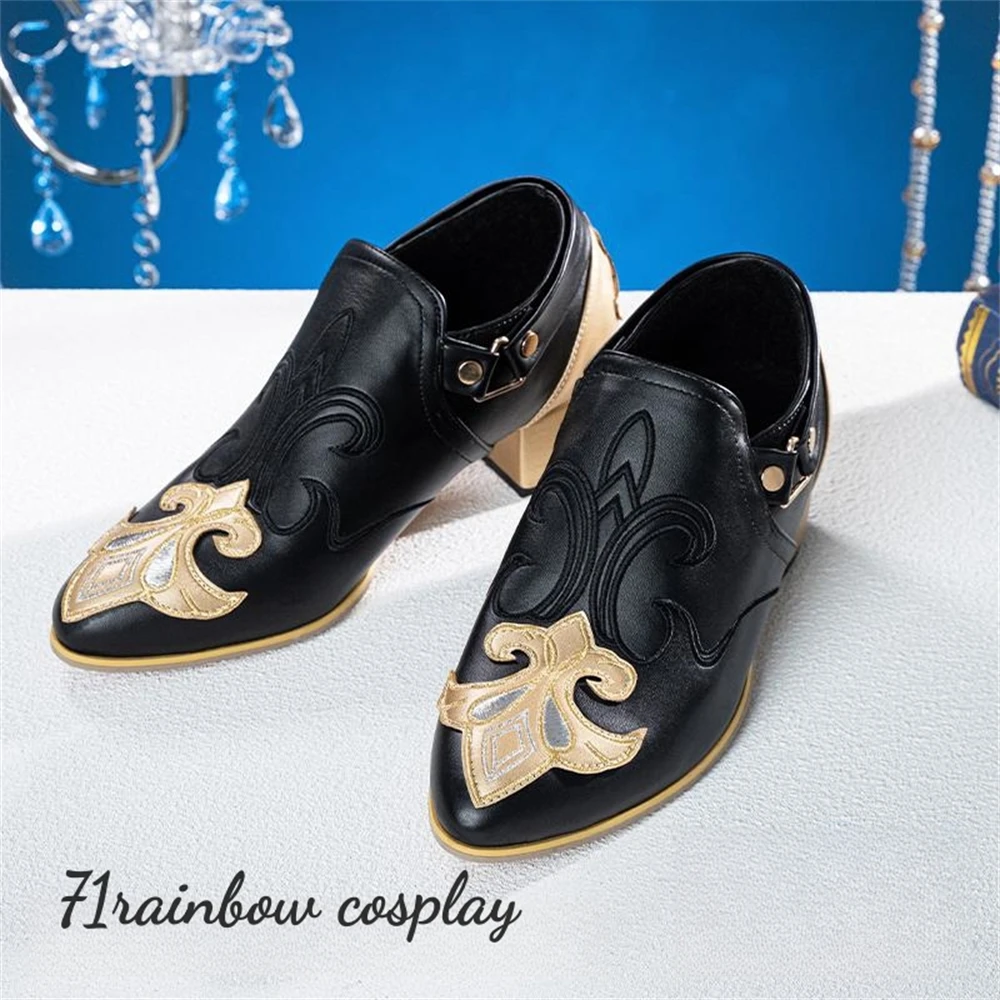 

Neuvillette Cosplay Shoes Game Genshin Impact Neuvillette Cosplay Boots Halloween Cos Shoes