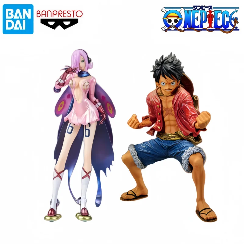 Bandai In Stock Original Box Garagekit Model One Piece Vinsmoke Reiju Monkey D Luffy Anime Characters Collectible Action Figure
