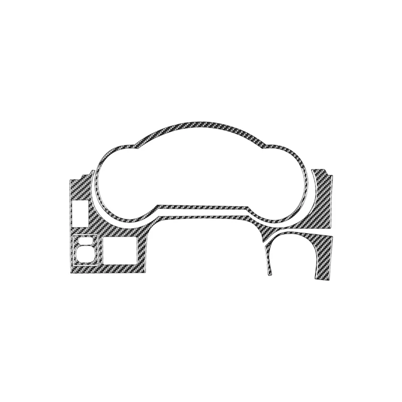 

Carbon Fiber Instrument Panel Trim Kit For Toyota FJ Cruiser 2007-2021 Speedometer Cover LHD Accessory Parts