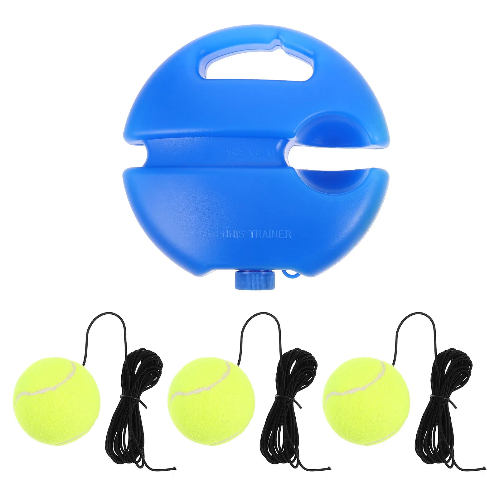 

1Set Tennis Training Rebound with Base String Beginner Practice Gear Indoor Outdoor Trainer Equipment