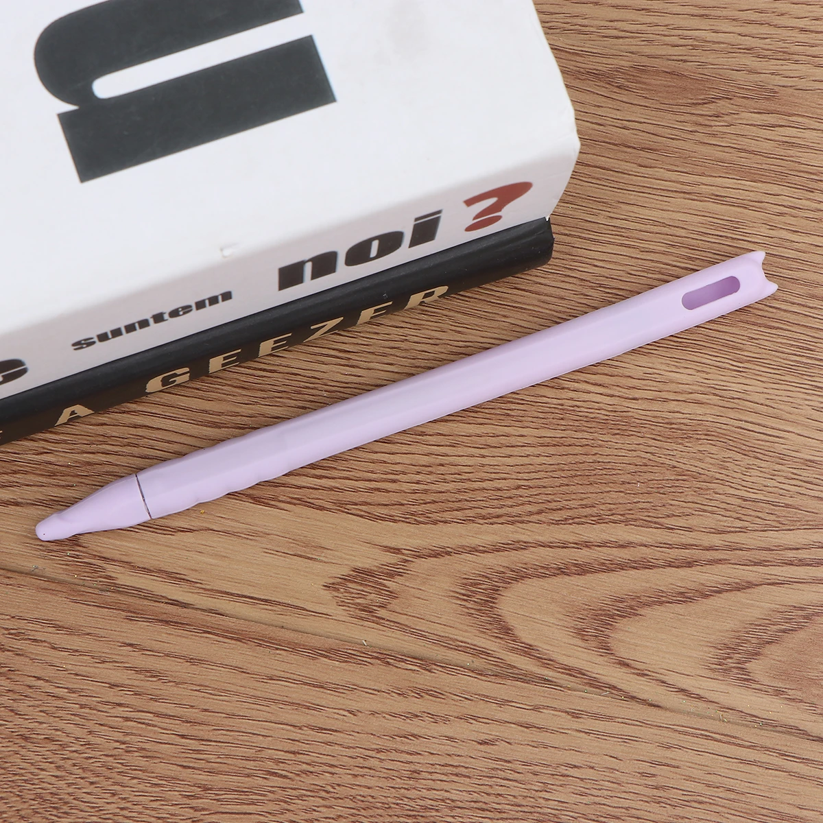 

3Pcs Stylus Pen Protective Cap Silicone Case Purple Antiscratch Antilost Easy to Degree Full Protection