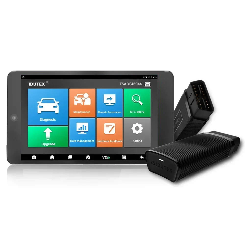 2025IDUTEX PU-630+8 inch tablet PAD XTUNER diagnostic for universal Car auto diagnostic tool Android system wifi