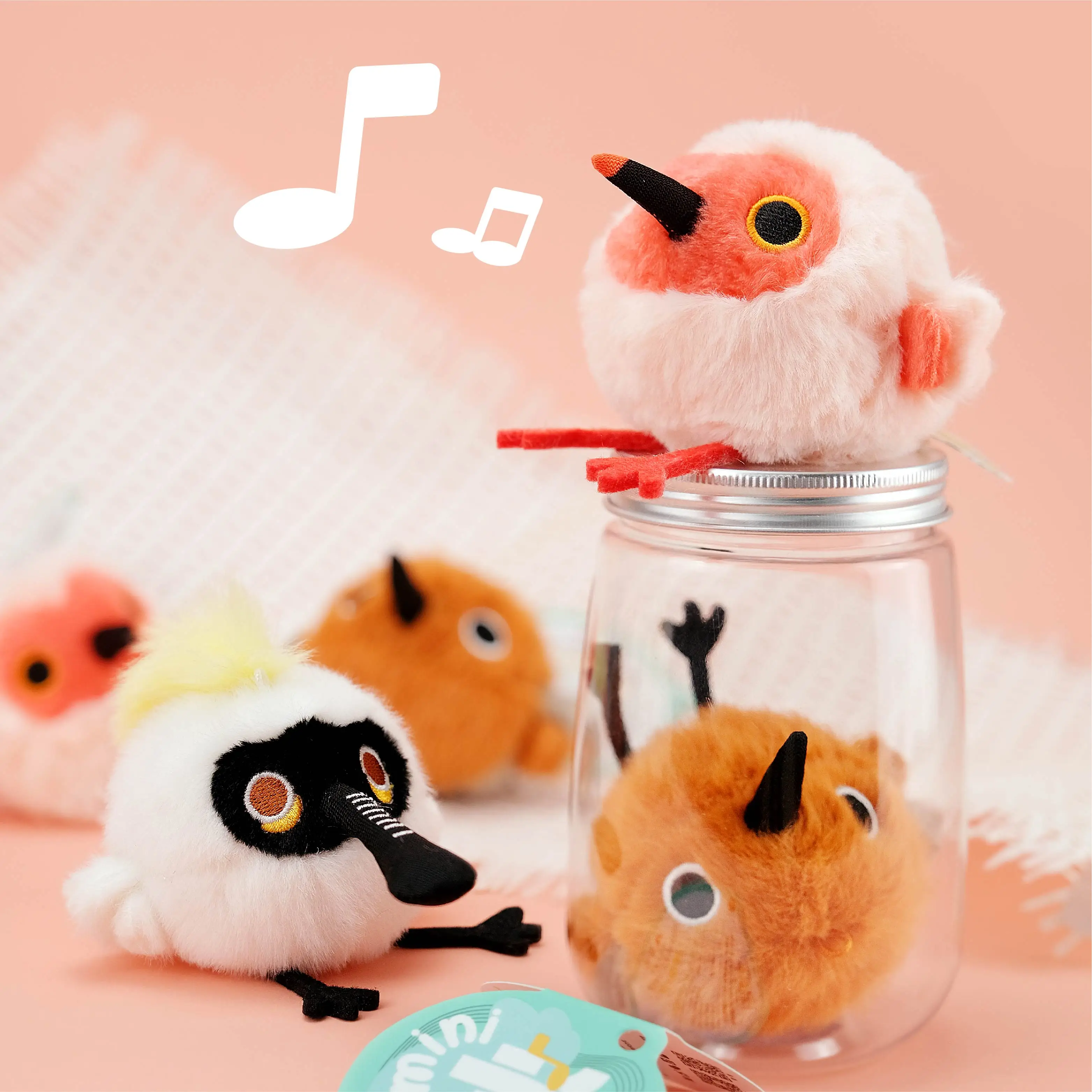 

Lifelike Bird Black-faced Spoonbill Nipponia Nippon Limnodromus Semipalmatus Platalea Minor Soft plush Doll Small Pendant gift