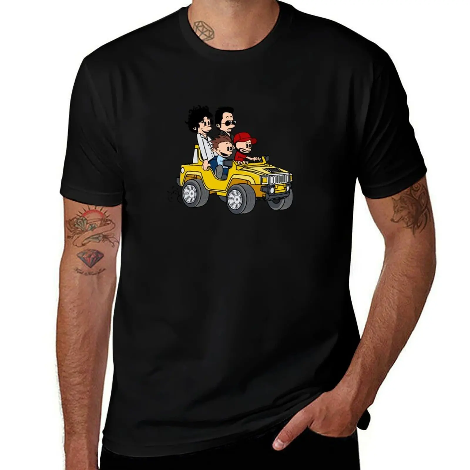 Hitting Queens Boulevard T-Shirt cotton t-shirt plain for man package T-Shirt