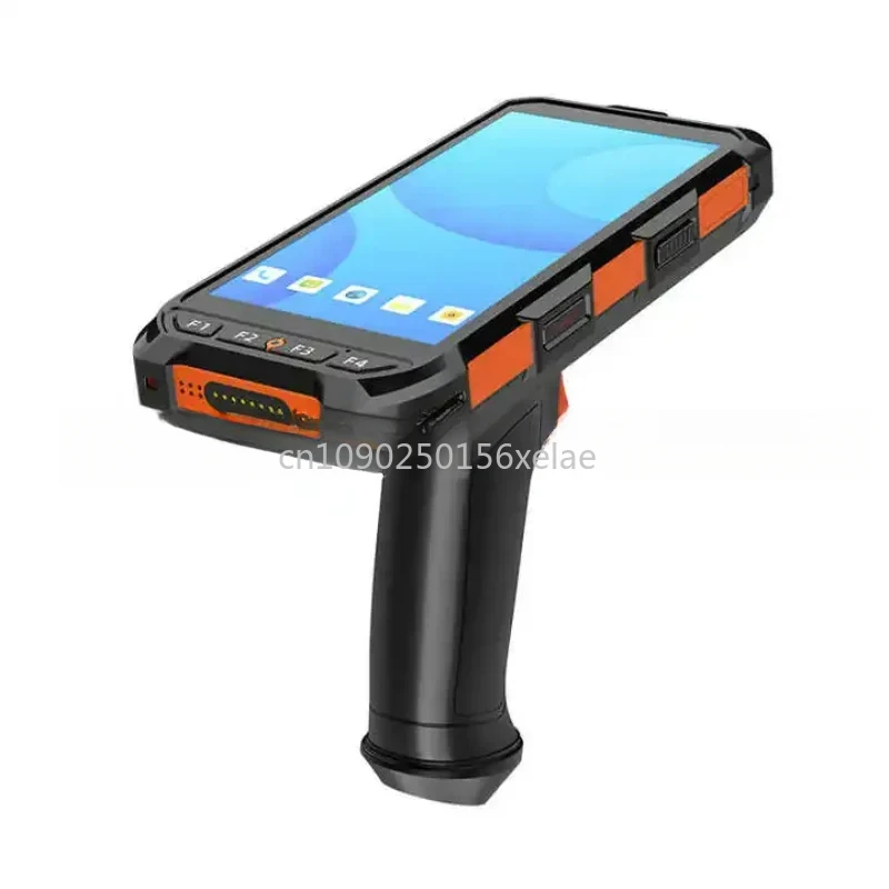 5.5 Inch Industrial Rugged Warehouse Handheld Android Terminal PDA 2D Barcode QR Code Scanner With Handle