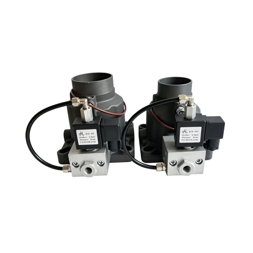JIV‑50B‑L JIV‑65B‑L Intake Valve Aftermarket Spare Component For Screw Compressor Air Pump Loading Solenoid Control Assembly