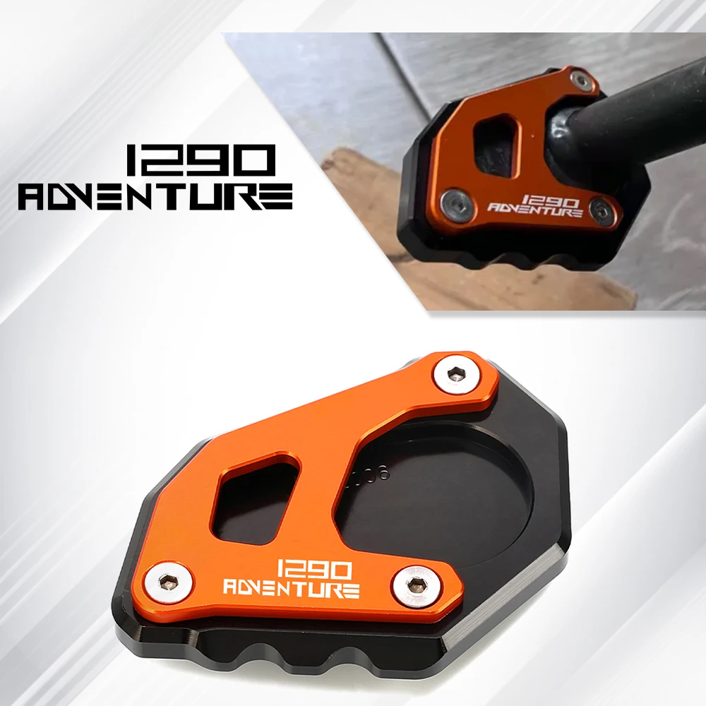 

For Adventure 1290 1050 1090 1190 Adv Super S/R Motorcycle Accessories CNC Kickstand Foot Side Stand Extension Pad Support Plate