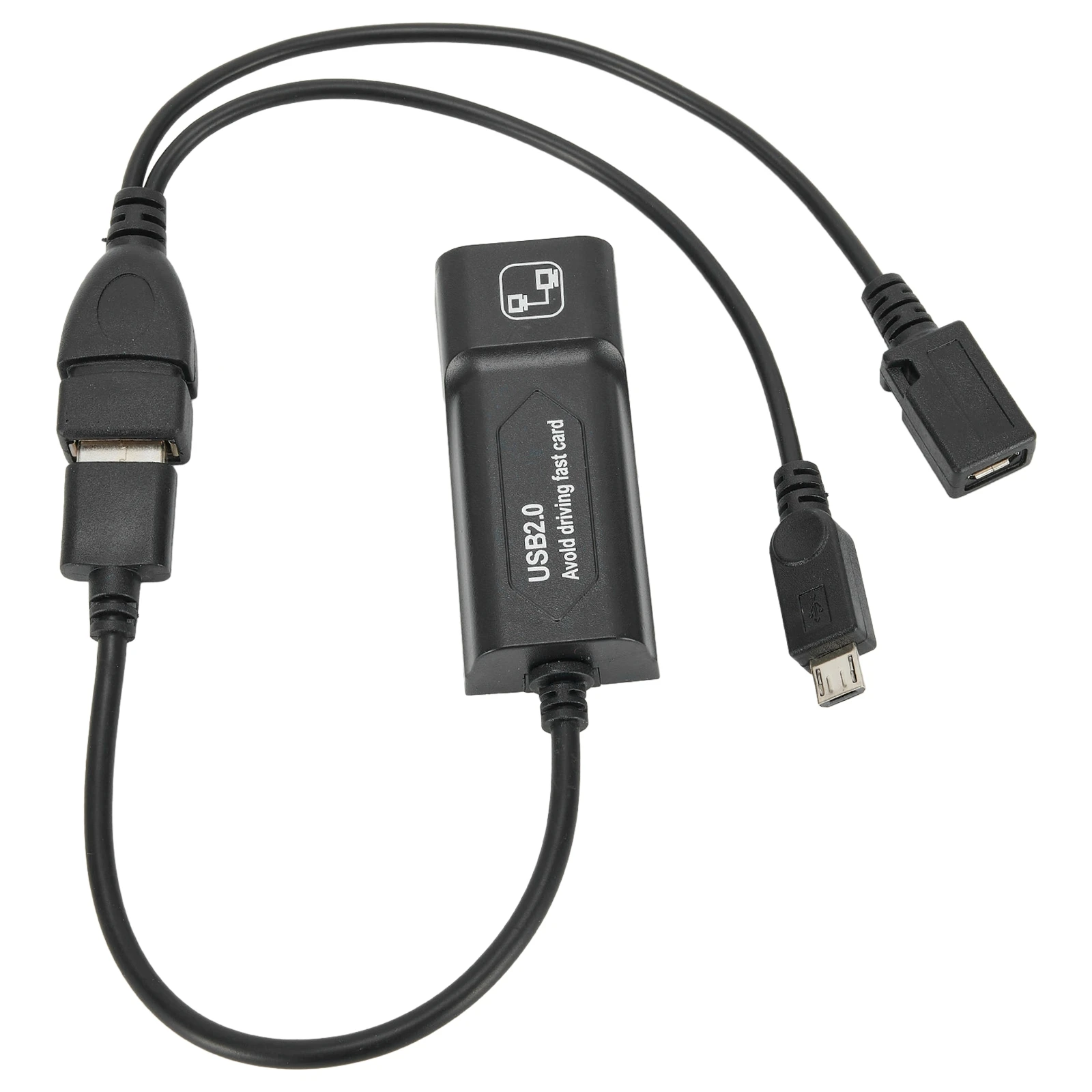 USB Adapter Cable with Video Games and Micro USB Features for Amazon Fire Stick 2nd 3rd Gen Ethernet Connection