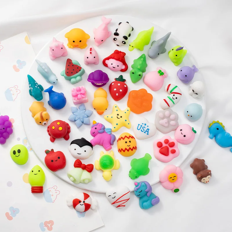 10/20/30 パックストレスリリーフ餅フワフワおもちゃかわいい動物スクイーズおもちゃ抗ストレスボール子供の誕生日ギフトパーティーの好意