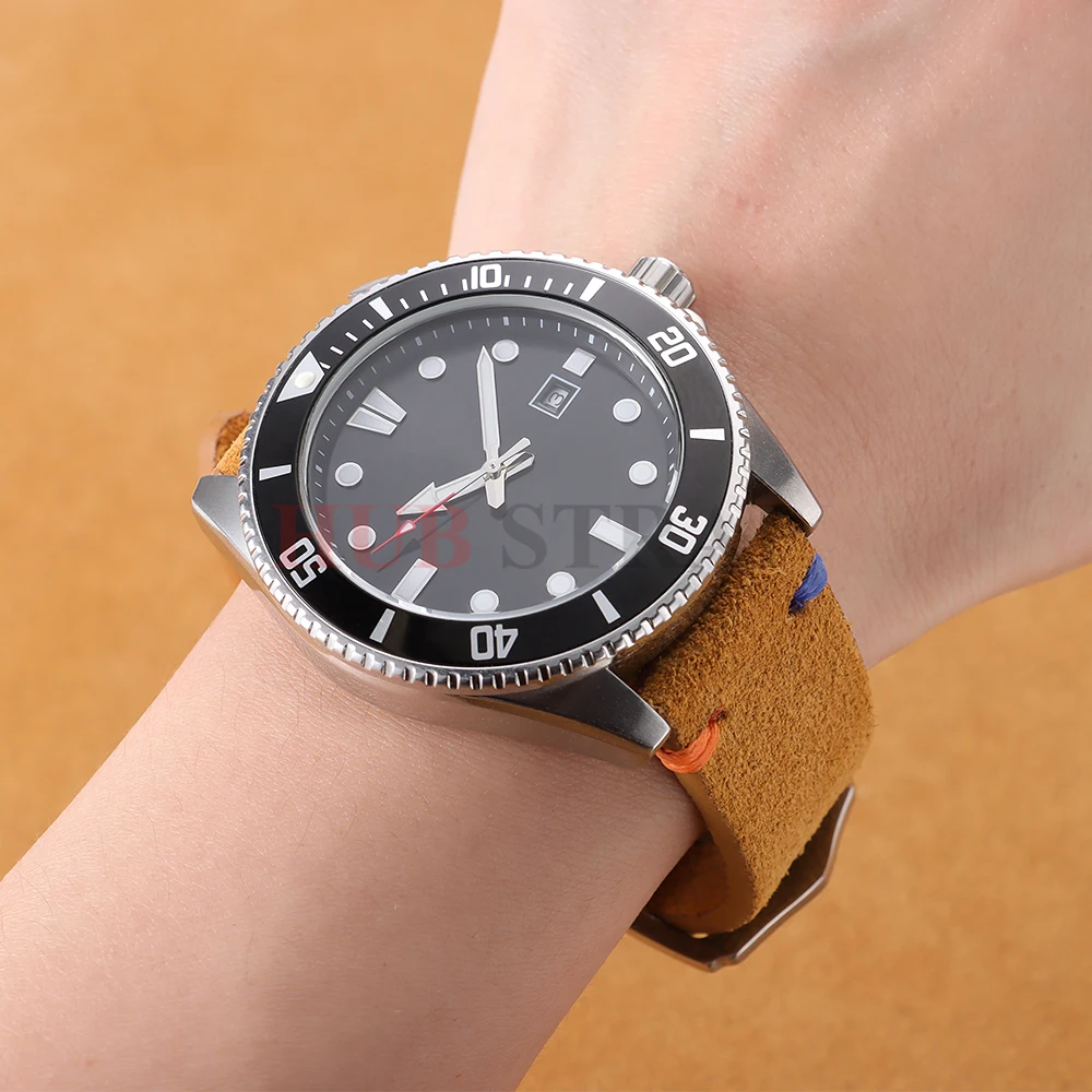 18mm 20mm 22mm Suede Leather S - огляд і ціна Suede Strap Watch