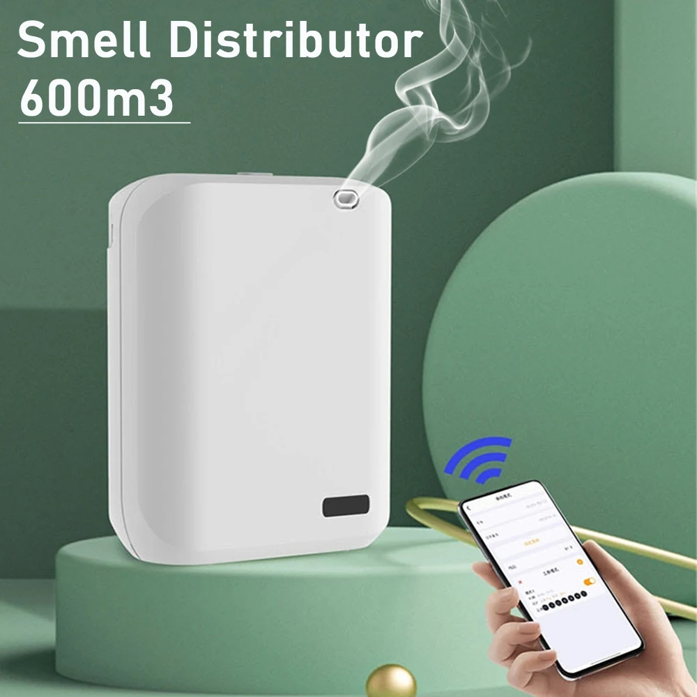 Electric Perfume Diffuser 600m³ Bluetooth App Control Fragrance Machine Aromatherapy Diffuser Aroma Device Fragrance Dispenser