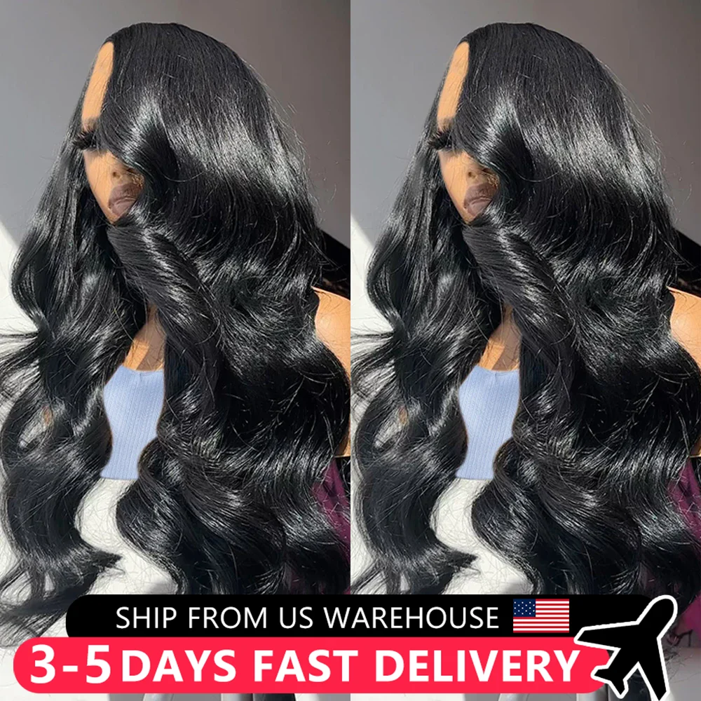 30 32Inches Body Wave Lace Wig 13x4 Transparent Lace Front Indian Human Hair Wigs 180 Density 13x6 Body Wave Lace Frontal Wig