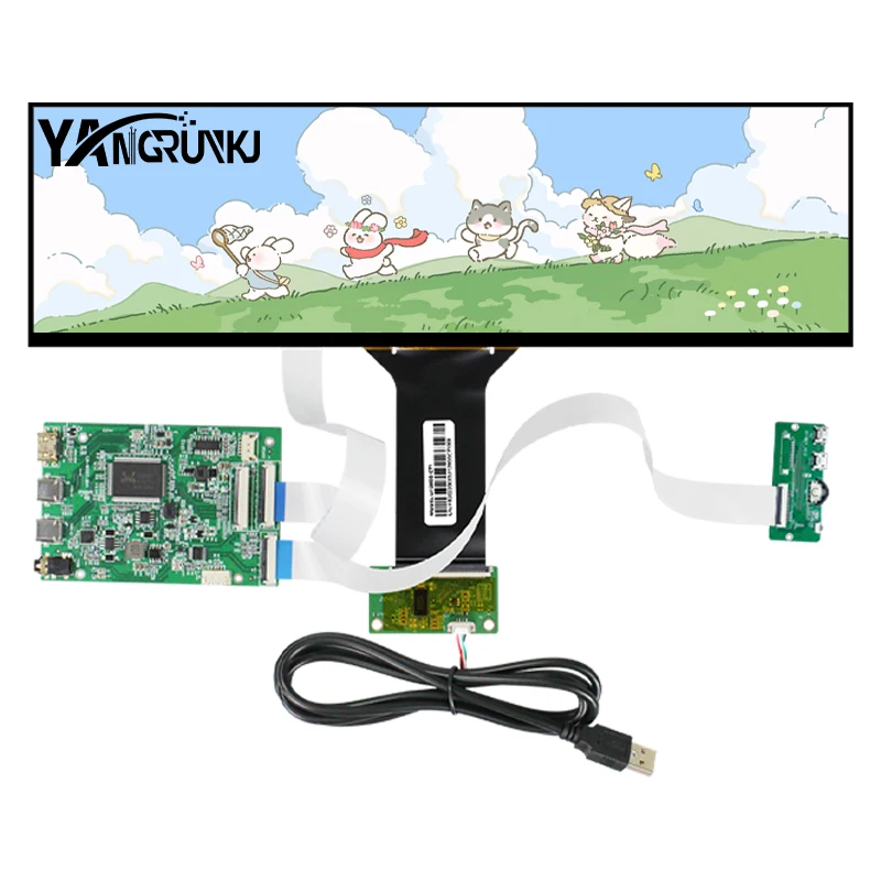 

BOE 12.6 Inch NV126B5M N42 LCD Panel with Type C HDMI Driver Board Touch Screen for DIY Portable Monitor
