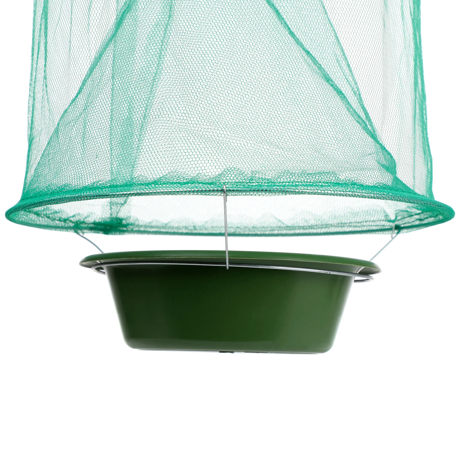 6pcs Reusable Catching Summer Hanging Cages Farm Mesh Portable Fly Trap Garden Pest Control Easy Use Outdoor Ranch Foldable