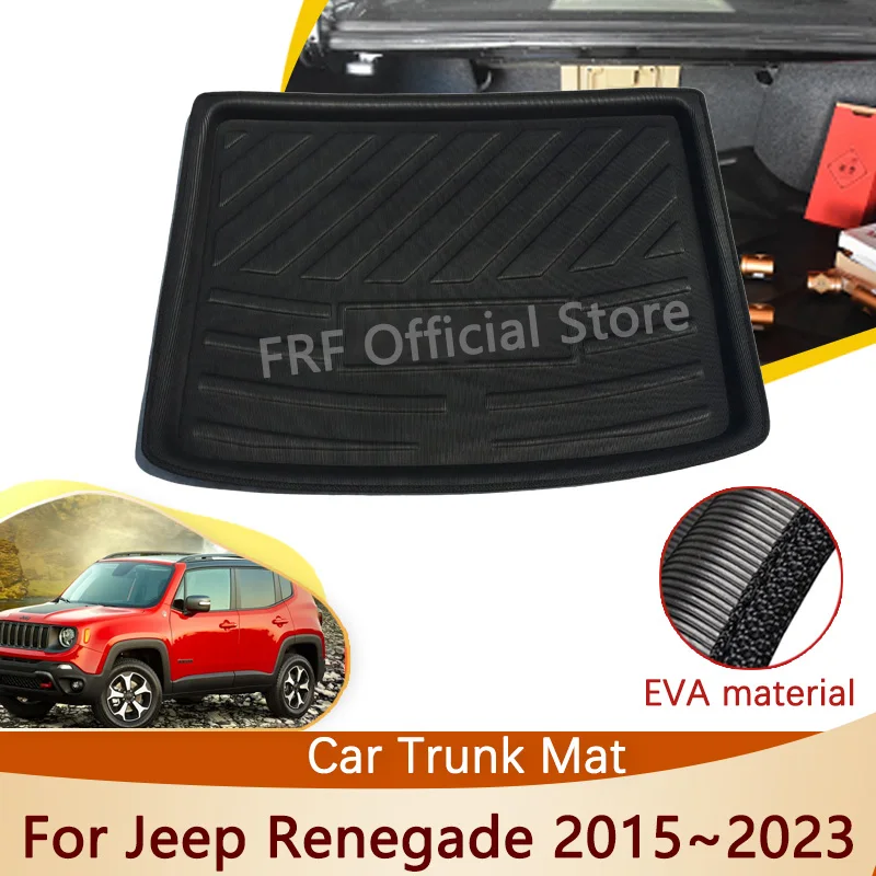 

for Jeep Renegade 2015 2016 2017 2018 2019 2020 2021 2022 2023 Car Accessories Trunk Mat Floor Tray Waterproof Cargo Boot Carpet