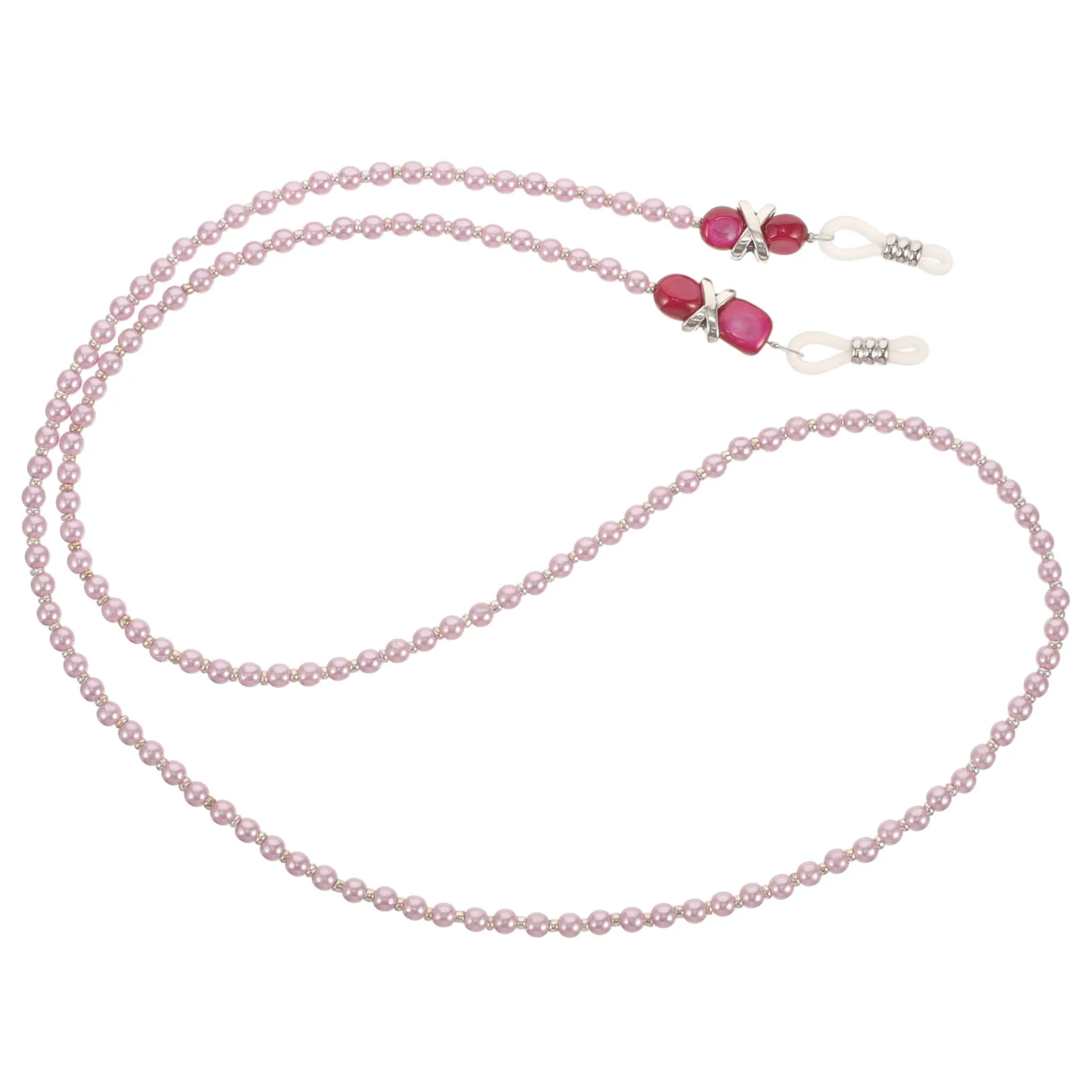 

Eyeglasses Chain Beaded Imitation Pearl Stylish Sunglasses Chain Glasses Strap for Women Eyeglass Necklace Holder Glasses