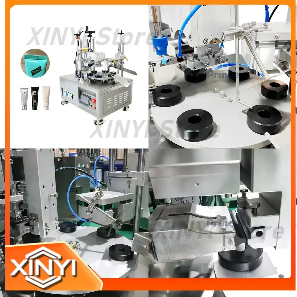 Semi Automatic Ultrasonic Cosmetic Cream Toothpaste Filling Machine for Ointment Paste Soft Aluminum Plastic Tube Sealing
