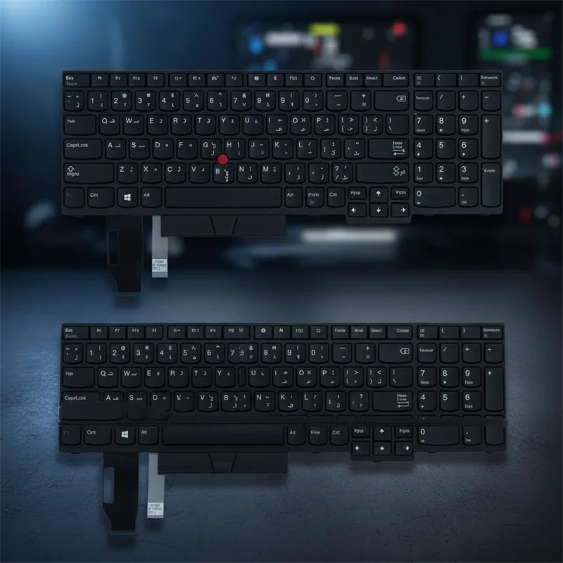 

ARA Arabic Keyboard for Lenovo Thinkpad E595 E580 E585 E590 T590 P53S L580 L590 P52 P72 P53 P73 01YP645 01YP565 01YP725