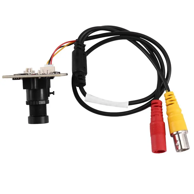 Module de caméra CCTV analogique B49C 10X 1200TVL 5MP avec objectif 25 mm pour microscope DIY, télescope, caméra de voiture, sonnette vidéo PAL