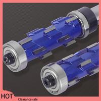 A88Z Milling Cutter Shank Flush Trim End Mill Solid Carbide Spiral Double Bearing CNC Router Bit For Wood
