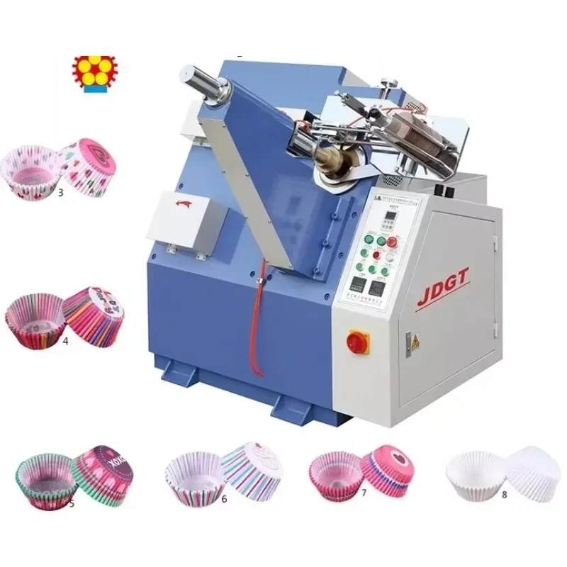 High Speed Roll Case Muffin Cup Forming Machine/ Paper Cake Tray Making Machine