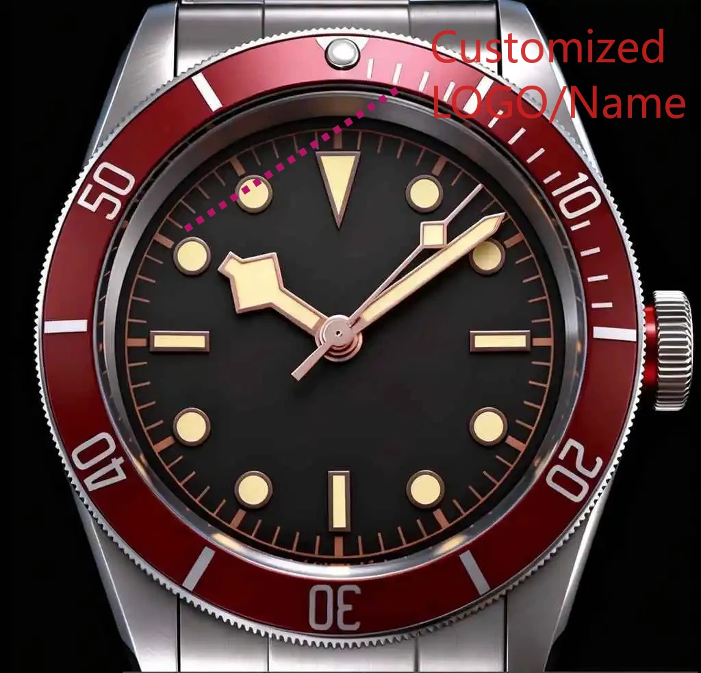 A989 Store 40mm Men's Automatic Movement 904l Stainless Steel Customized Watches