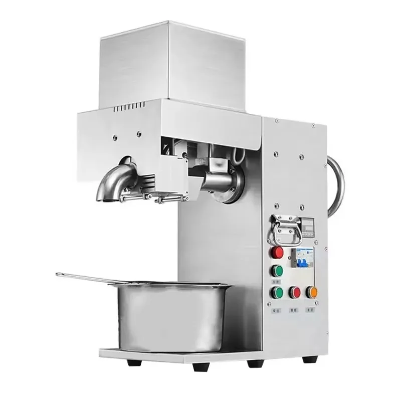 

XEOLEO Commercial Oil Press Machine 1250W Household Oil Presser Peanut Oil Extractor Machine for Sesame/Rapeseed/Flax/walnut