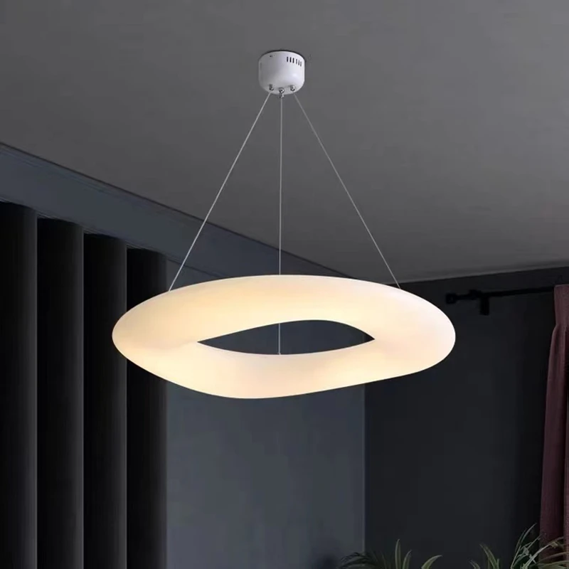 

MR MAGOO Pendant Light Creative Led Cloud Pendant Light For Living Room Bedroom Office Home Decor Designer Circular Hanging Lamp