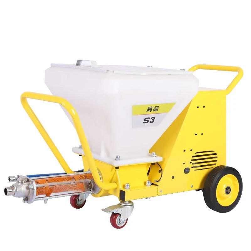 

Multifunctional emery rubber spraying machine