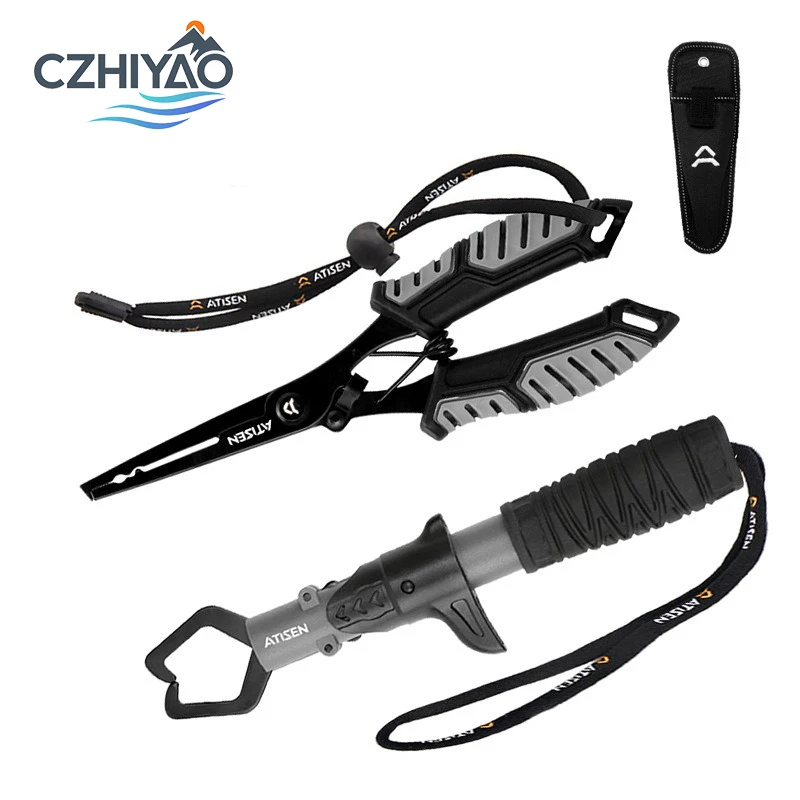 

CZHIYAO A Set of Fishing Pliers,Versatile Stainless Steel Fishing Tools,Fishing Pliers,Essential Outdoor Fishing Gear for Angler