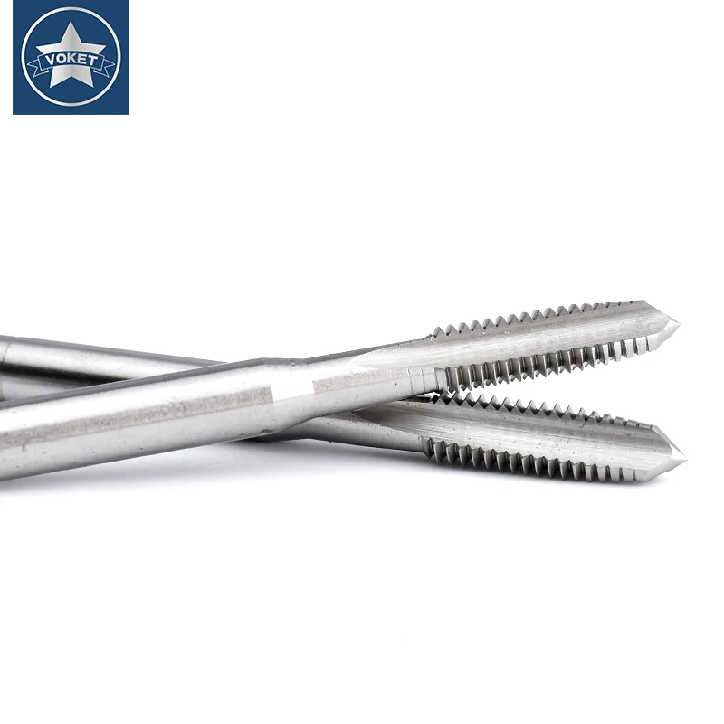 10PCS HSS-E Maschio a mano metrico M1 M1.2 M1.4 M1.6 M1.7 M2 M2.5 M2.6 M3 M3.5 M4 M5 M6 M7 M8 M10 M11 M12 M14 M16 Rubinetti con filettatura